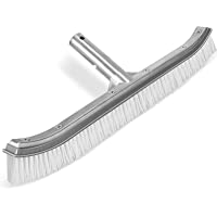 Cepillo Piscina- Cepillo Limpiafondos Piscina 46cm Aluminio Limpia Fondos para Piscinas con Clips Ez y Cerdas Fuertes…